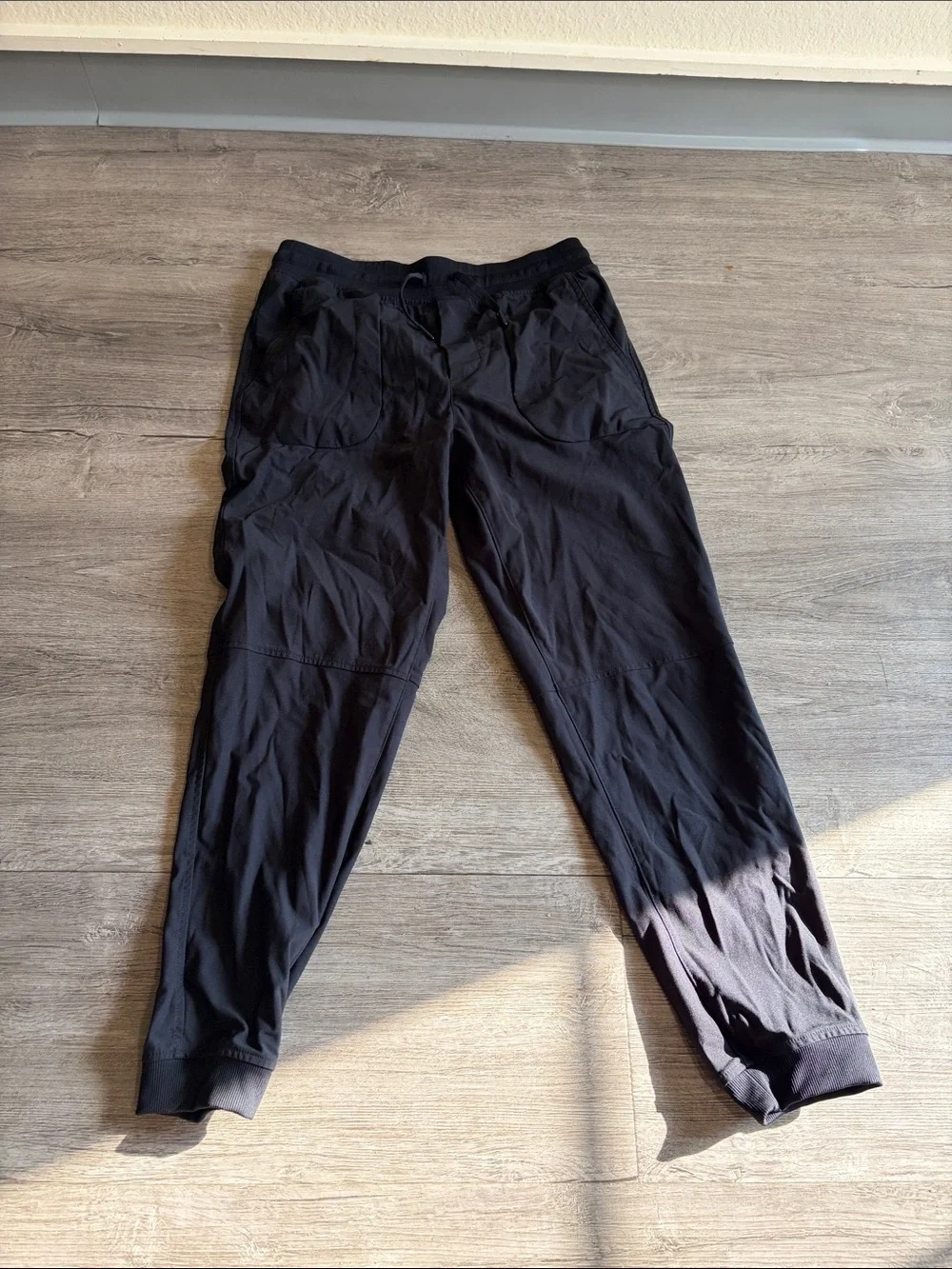 wonder nation Black kids Jogger Pants with Elastic Waist